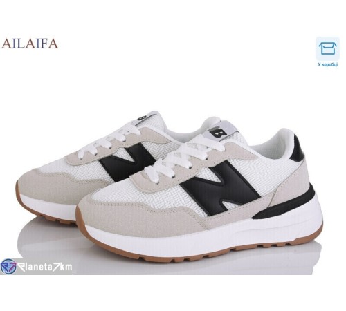 Кросівки жіночі на весну/осінь (8 пар р.36-41) білий  "Latifa"