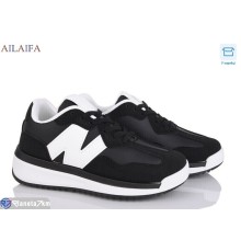 Кросівки жіночі на весну/осінь (8 пар р.36-41) чорний  "Latifa"