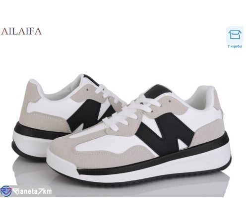 Кросівки жіночі на весну/осінь (8 пар р.36-41) білий  "Latifa"