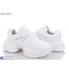 Кросівки жіночі на весну/осінь (6 пар р.36-41) білий  "Latifa"