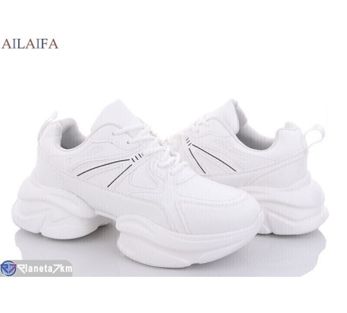 Кросівки жіночі на весну/осінь (6 пар р.36-41) білий  "Latifa"