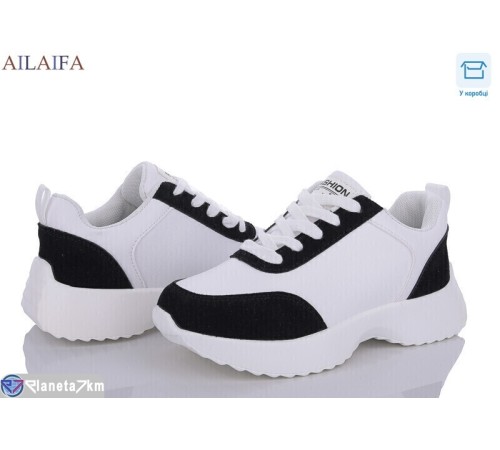 Кросівки жіночі на весну/осінь (6 пар р.36-41) білий  "Latifa"