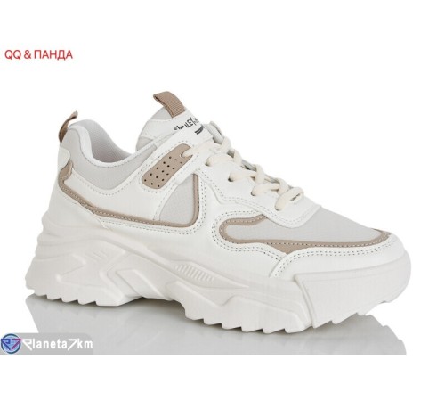 Кросівки жіночі на весну/осінь (8 пар р.37-42) бежевий  "QQ&Панда"