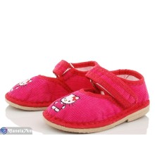 Тапки дитячі на весну/осінь (10 пар р.20-27) рожевий  "PERSIK"