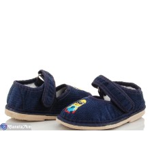 Тапки дитячі на весну/осінь (10 пар р.20-27) синій  "PERSIK"