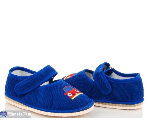 Тапки дитячі на весну/осінь (5 пар р.25-29) синій  "PERSIK"