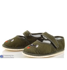 Тапки дитячі на весну/осінь (5 пар р.25-29) зелений  "PERSIK"