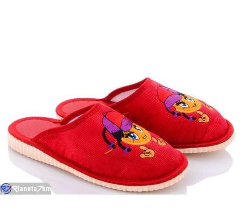 Тапки дитячі на весну/осінь (6 пар р.28-33) червоний  "PERSIK"