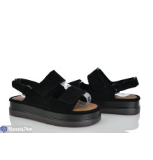 Босоніжки жіночі на літо (8 пар р.36-41) чорний  "LOREDANA"