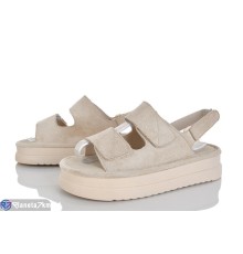 Босоніжки жіночі на літо (8 пар р.36-41) бежевий  "LOREDANA"