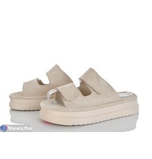 Шлепки жіночі на літо (8 пар р.36-41) бежевий  "LOREDANA"