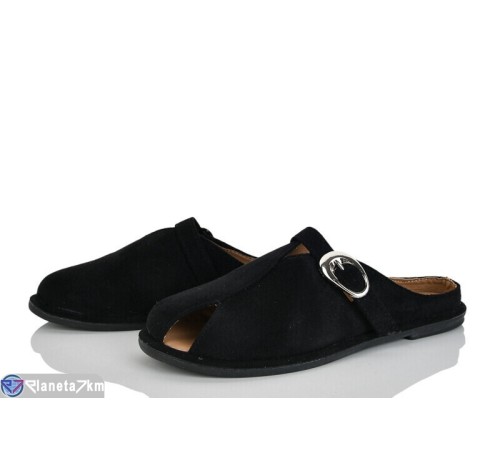 Шлепки жіночі на літо (8 пар р.36-41) чорний  "LOREDANA"