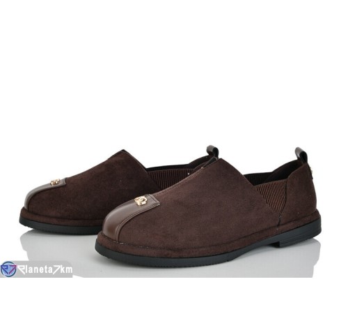 Туфлі жіночі на весну/осінь (8 пар р.36-41) коричневий  "LOREDANA"