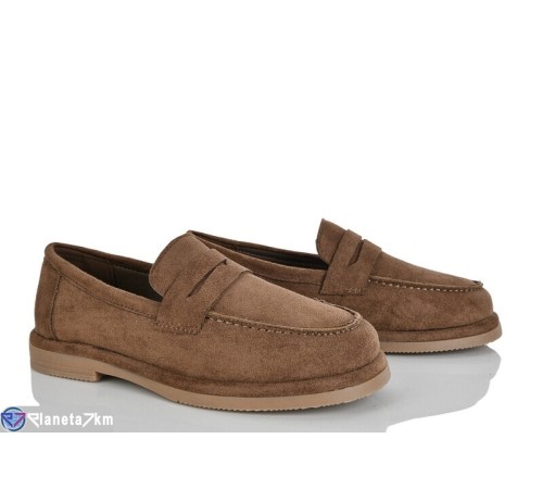 Туфлі жіночі на весну/осінь (8 пар р.36-41) коричневий  "LOREDANA"