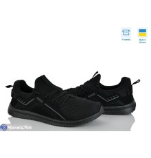 Кросівки чоловічі на весну/осінь (6 пар р.41-45) чорний  "OLLA"