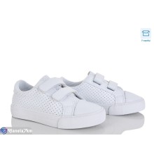 Дитячі кросівки на весну/осінь (6 пар р.31-36) білий  "FLORIK"