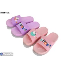 Шлепки жіночі на літо (12 пар р.36-41) мікс  "Super Gear"