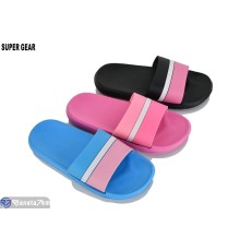 Шлепки жіночі на літо (24 пар р.36-41) мікс  "Super Gear"