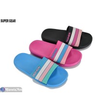 Шлепки жіночі на літо (24 пар р.36-41) мікс  "Super Gear"