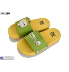 Шлепки дитячі на літо (8 пар р.30-35) жовтий  "Super Gear"