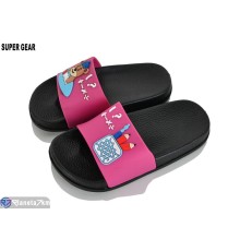Шлепки дитячі на літо (12 пар р.24-29) рожевий  "Super Gear"