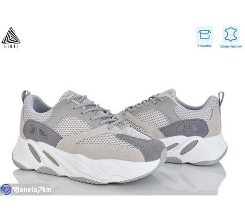 Кросівки жіночі на весну/осінь (8 пар р.36-41) сірий  "STILLI Group"
