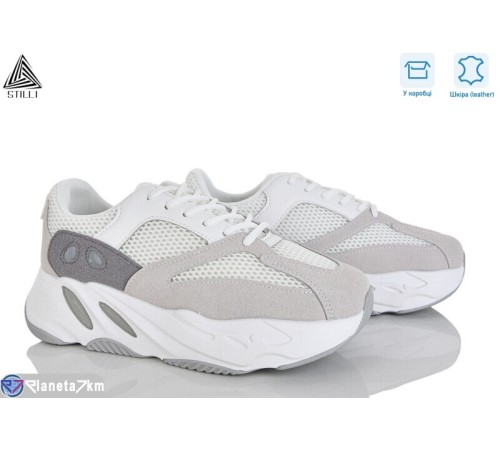 Кросівки жіночі на весну/осінь (8 пар р.36-41) білий  "STILLI Group"