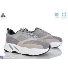 Кросівки жіночі на весну/осінь (8 пар р.36-41) сірий  "STILLI Group"