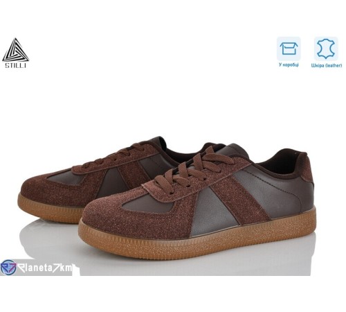 Кросівки жіночі на весну/осінь (8 пар р.36-41) коричневий  "STILLI Group"