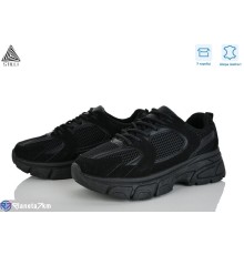 Кросівки жіночі на весну/осінь (8 пар р.36-41) чорний  "STILLI Group"