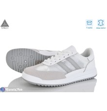 Кросівки жіночі на весну/осінь (8 пар р.36-41) білий  "STILLI Group"