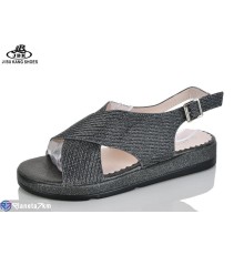 Босоніжки жіночі на літо (6 пар р.36-41) чорний  "Jibukang"