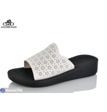 Шлепки жіночі на літо (8 пар р.36-41) бежевий  "Jibukang"