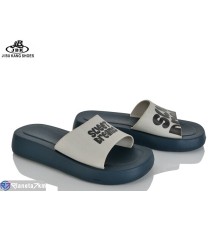 Шлепки жіночі на літо (10 пар р.36-41) сірий  "Jibukang"