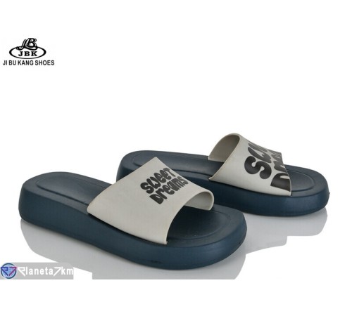 Шлепки жіночі на літо (10 пар р.36-41) сірий  "Jibukang"