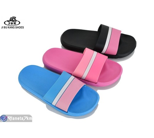 Шлепки жіночі на літо (24 пар р.36-41) мікс  "Jibukang"