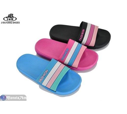Шлепки жіночі на літо (24 пар р.36-41) мікс  "Jibukang"
