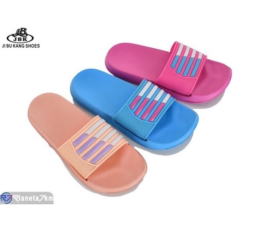 Шлепки жіночі на літо (24 пар р.36-41) мікс  "Jibukang"