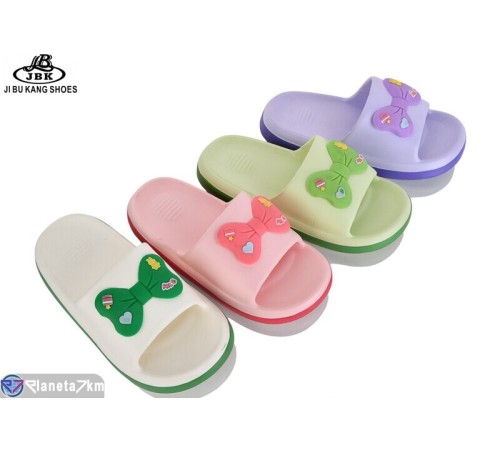 Шлепки жіночі на літо (12 пар р.36-41) мікс  "Jibukang"
