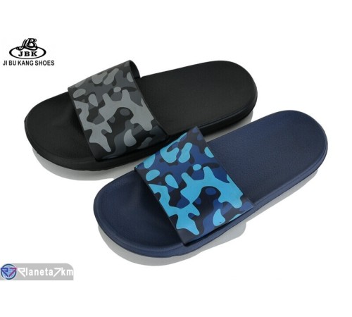 Шлепки чоловічі на літо (24 пар р.40-45) мікс  "Jibukang"