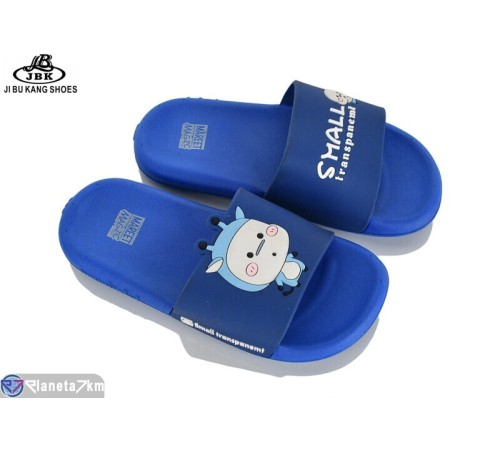 Шлепки дитячі на літо (8 пар р.30-35) синій  "Jibukang"