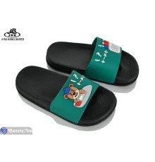 Шлепки дитячі на літо (12 пар р.24-29) зелений  "Jibukang"
