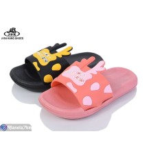 Шлепки дитячі на літо (12 пар р.24-29) мікс  "Jibukang"