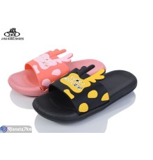 Шлепки дитячі на літо (12 пар р.30-35) мікс  "Jibukang"