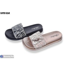 Шлепки жіночі на літо (12 пар р.36-41) мікс  "Super Gear"