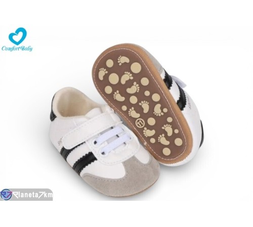 Пінетки дитячі на весну/осінь (6 пар р.11-13) білий  "Comfort-baby"