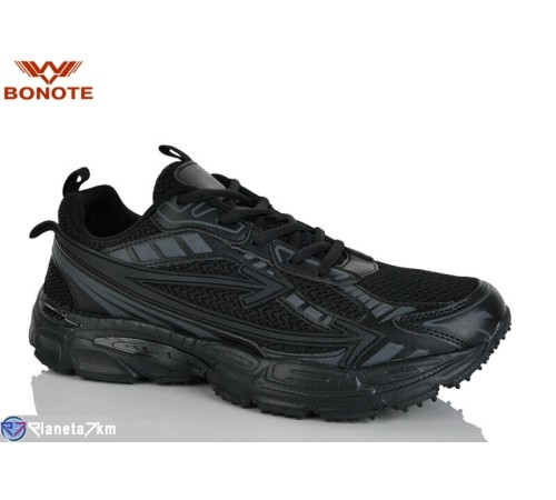 Кросівки чоловічі на весну/осінь (8 пар р.41-46) чорний  "Bonote"