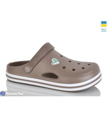 Кроки жіночі на літо (8 пар р.36-41) коричневий  "Korka"