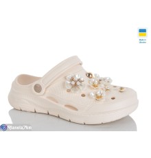 Кроки жіночі на літо (8 пар р.36-41) бежевий  "Korka"