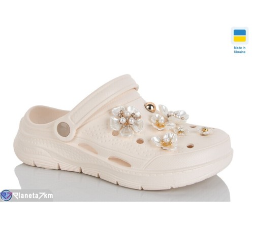 Кроки жіночі на літо (8 пар р.36-41) бежевий  "Korka"